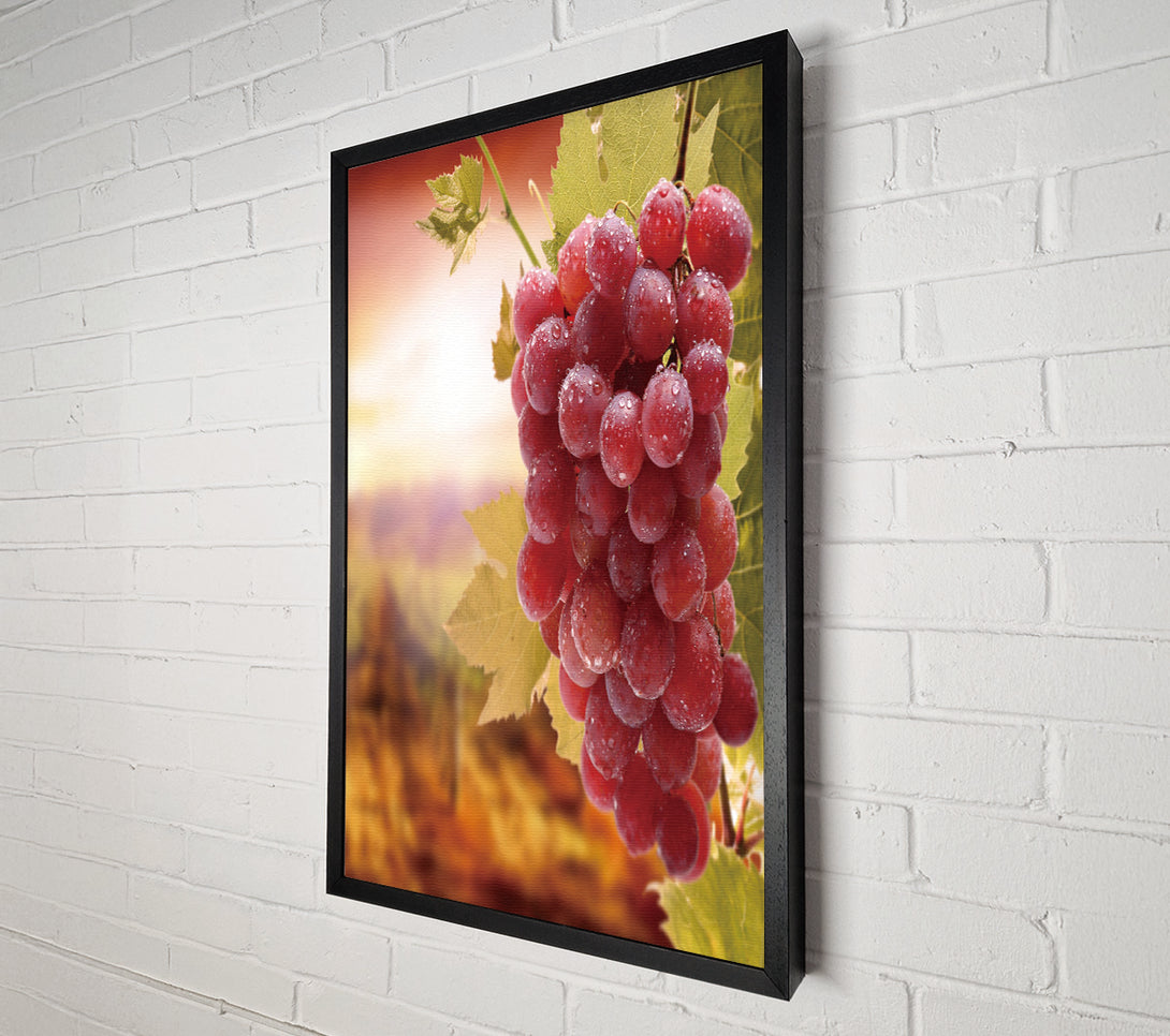  A Canvas Print of Bunch Of Grapes Canvas Wall Art