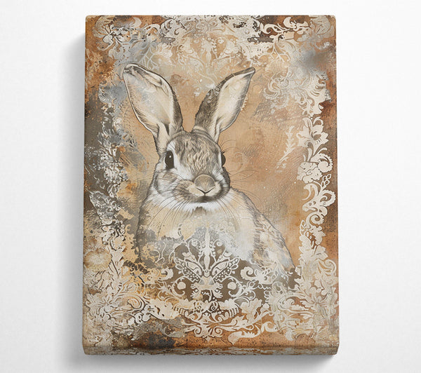  A Canvas Print of Bunny Design Canvas Print