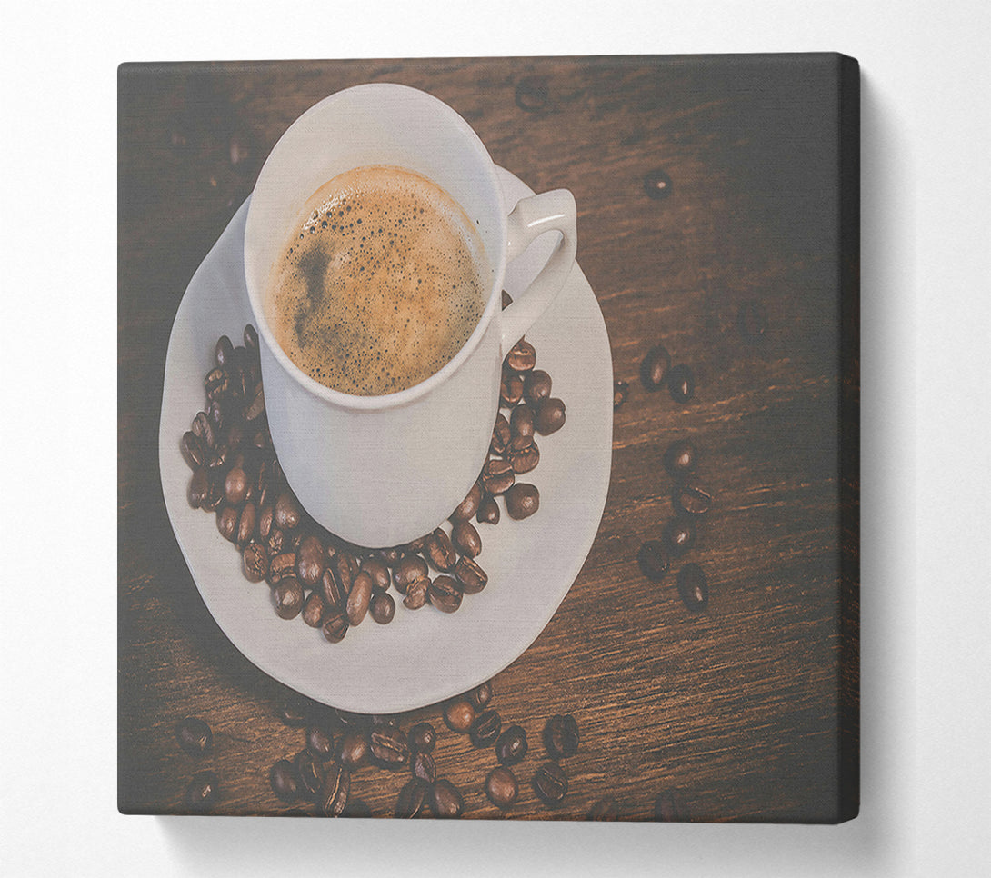  A Canvas Print of Brown Coffee Beans Canvas Art