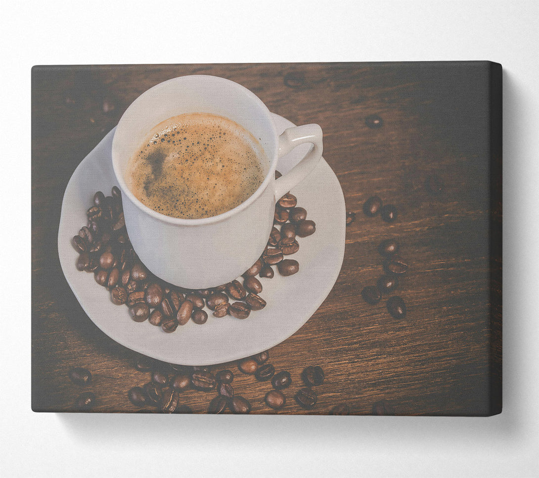  A Canvas Print of Brown Coffee Beans Canvas Art