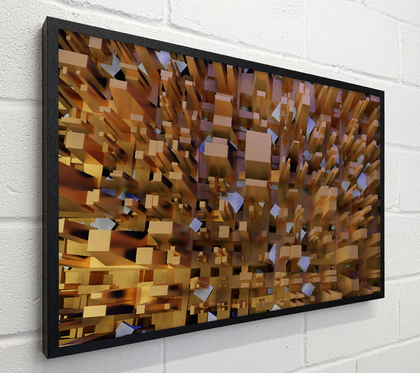 Golden Cityscape Dreamscape