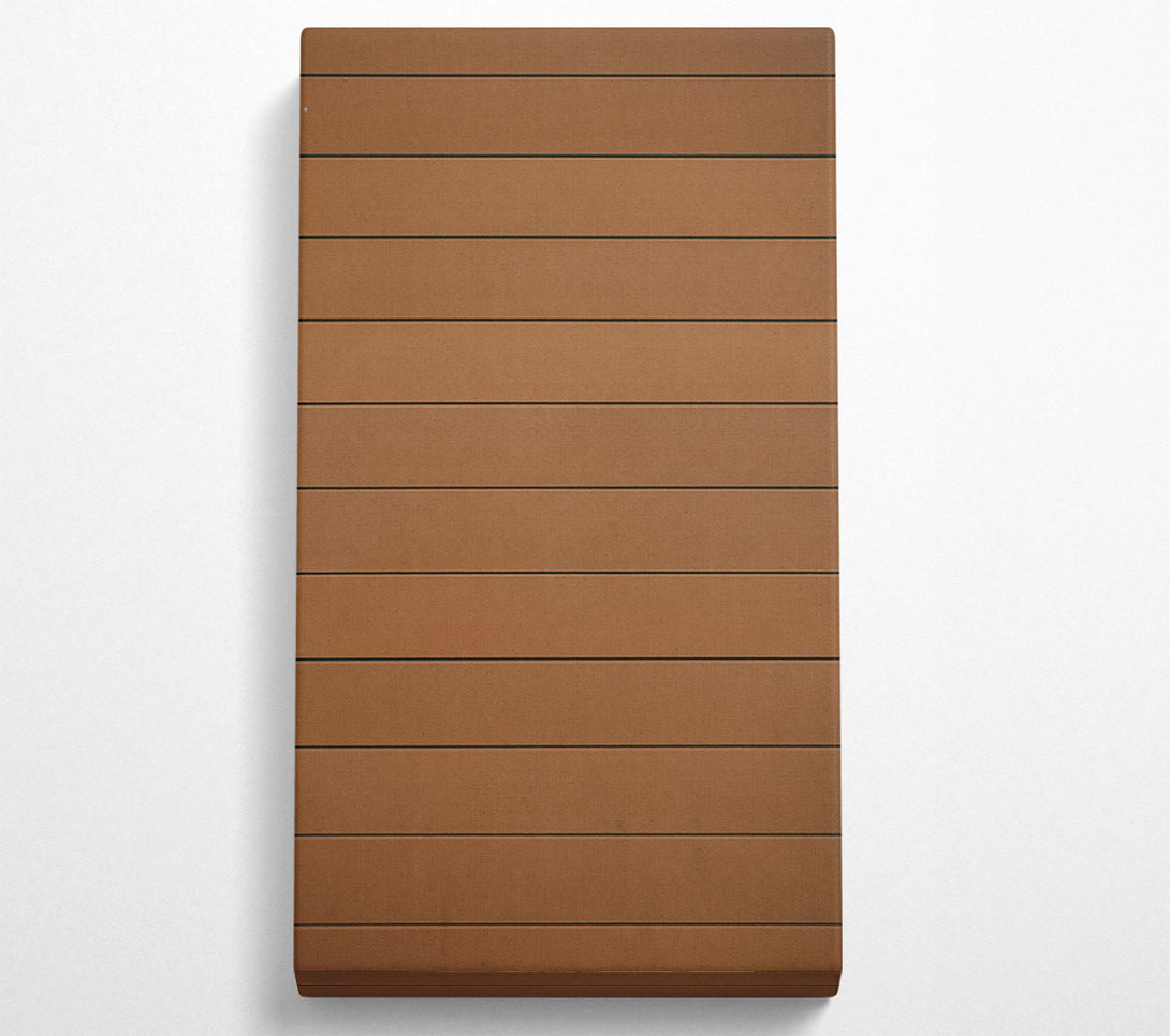  A Canvas Print of Sienna Plank Texture Canvas Print
