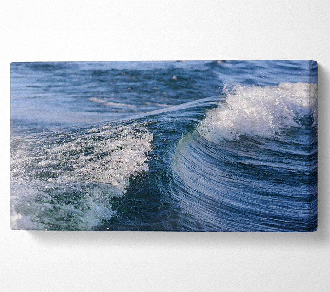  A Canvas Print of Azure Ocean Wave Canvas Wall Art