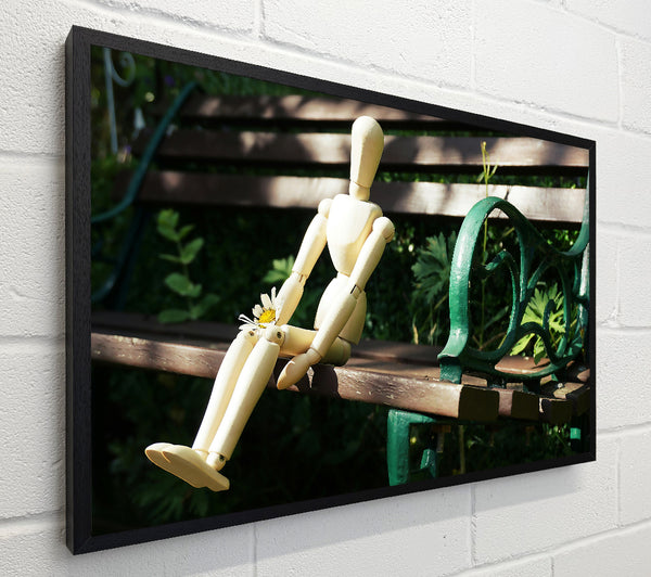 Green Bench Reflection