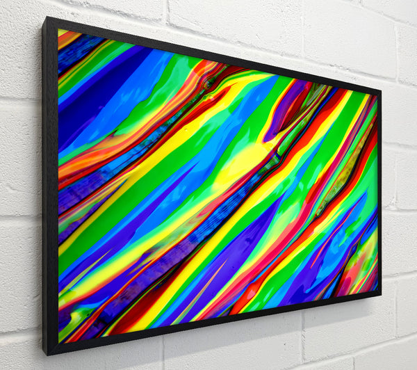 Green Flowing Stripes