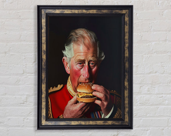 Burger King Framed Print