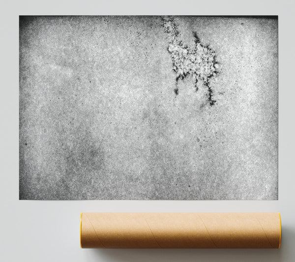 Gray Abstract Impression Giclee Print