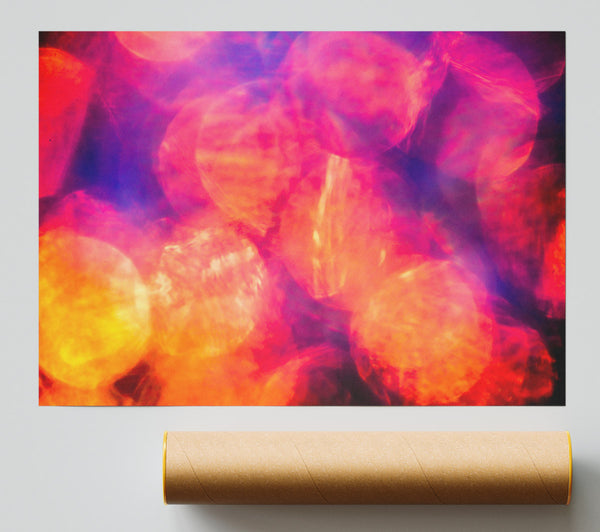 Orange And Purple Haze Giclee Print