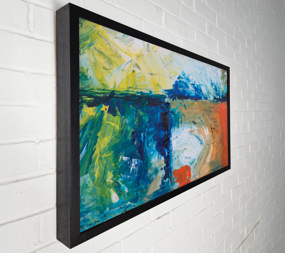  A Canvas Print of Blue Sky Dreamscape Canvas Wall Art