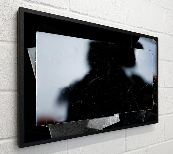 Black Scratched Reflections