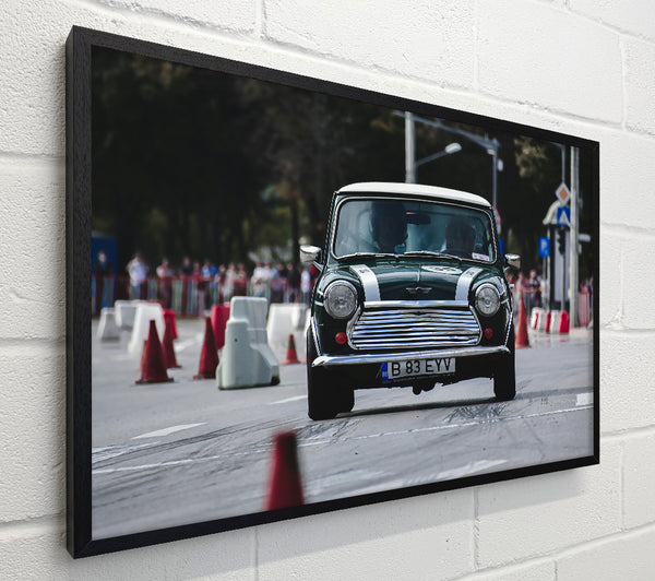 Green Mini On Track