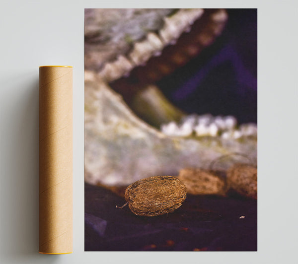 Golden Loofah Dreams Print
