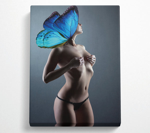  A Canvas Print of Butterfly Nude Canvas Print