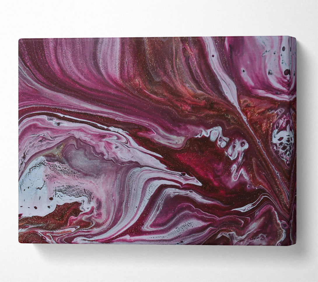  A Canvas Print of Crimson Liquid Dreams Canvas Print