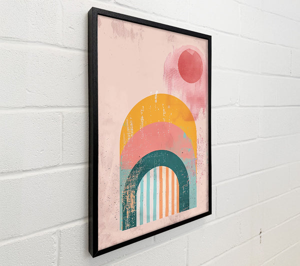 Pink Sun Arches