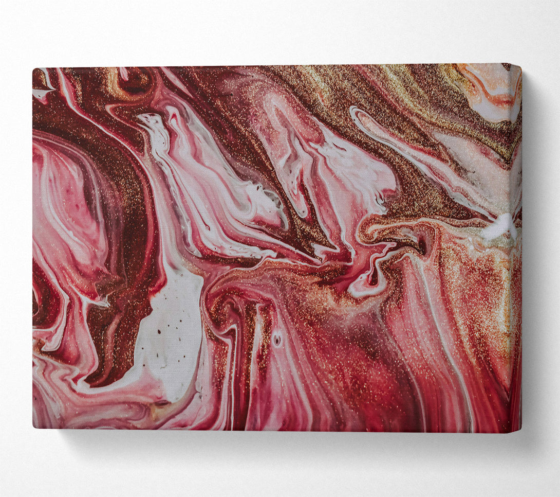  A Canvas Print of Crimson Swirling Dreams Canvas Wall Art