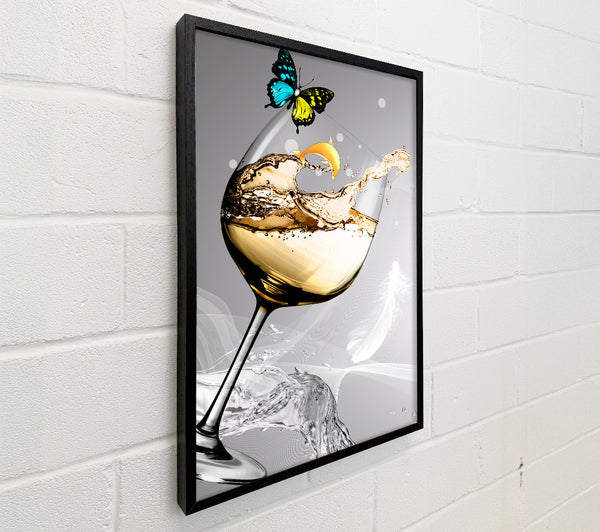 Butterfly Wine Splash