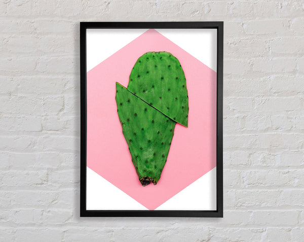Cactus Cut Framed Print