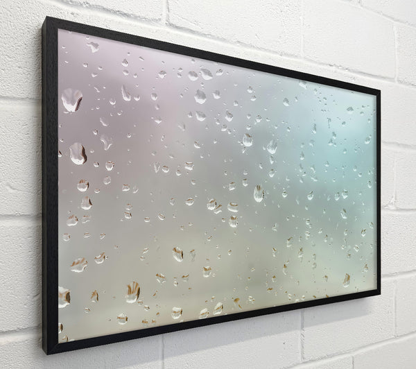 Silver Rain Drops