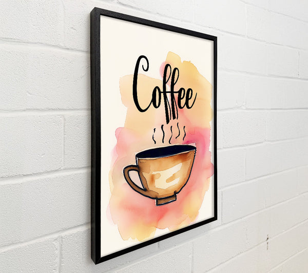 Peachy Coffee Cup