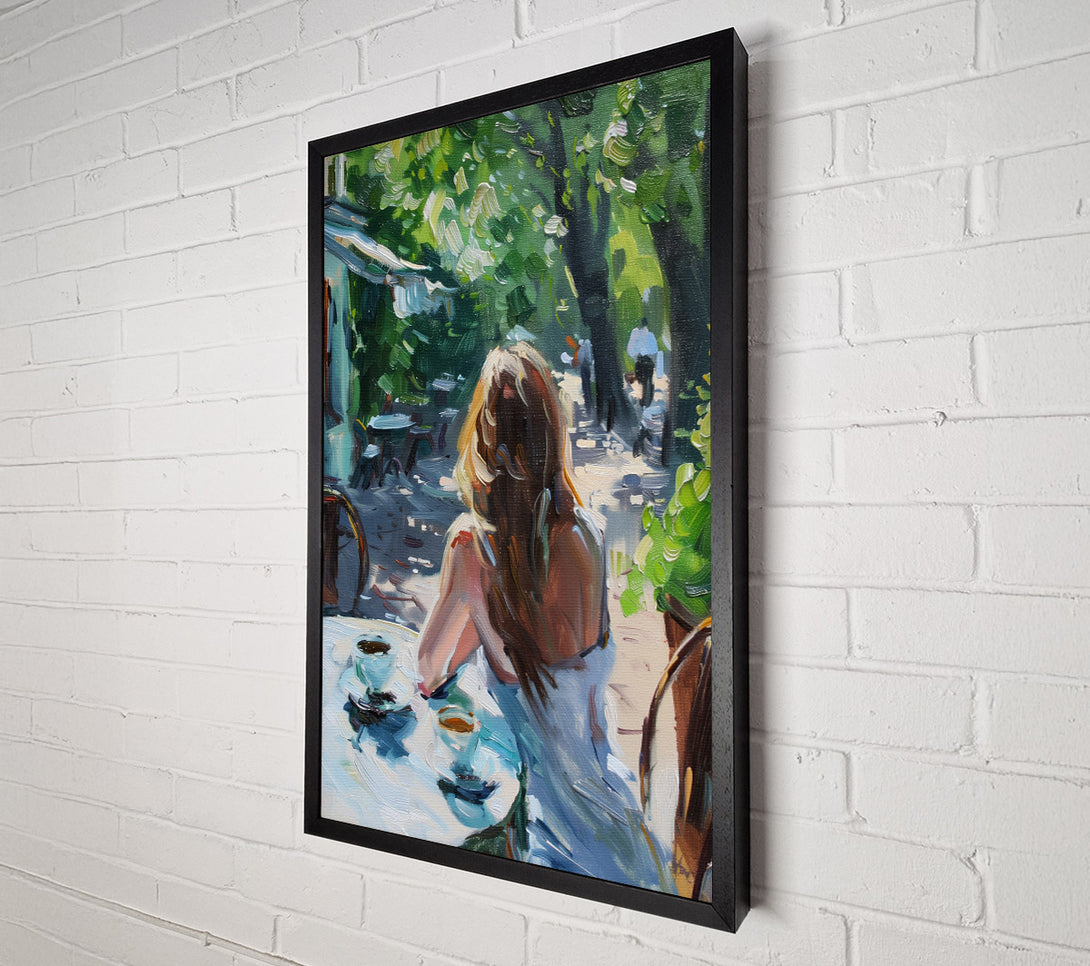  A Canvas Print of Cafe Coffee Canvas Wall Art