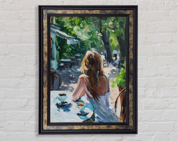 Cafe Coffee Framed Print