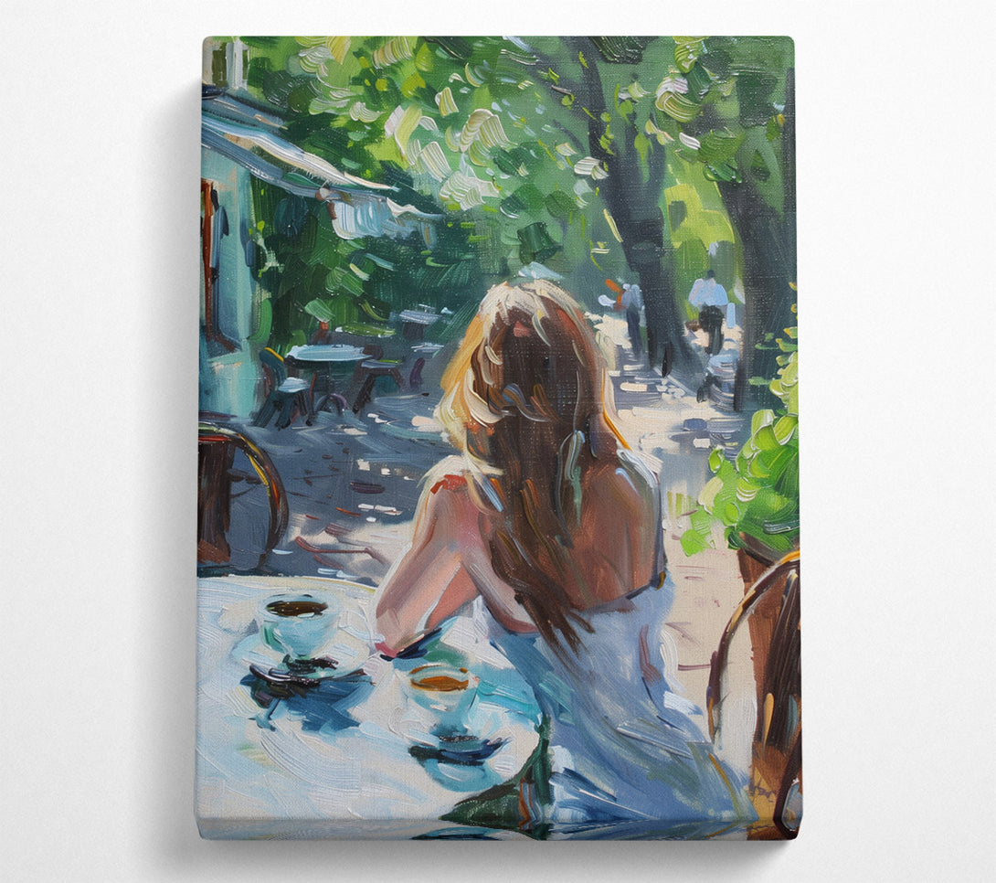  A Canvas Print of Cafe Coffee Canvas Wall Art