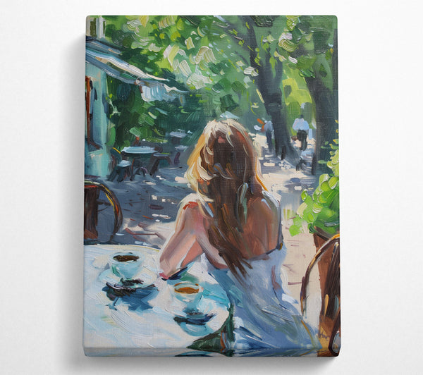  A Canvas Print of Cafe Coffee Canvas Wall Art