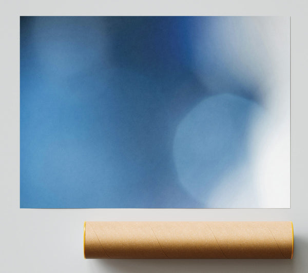 Azure Light Blurs Giclee Print