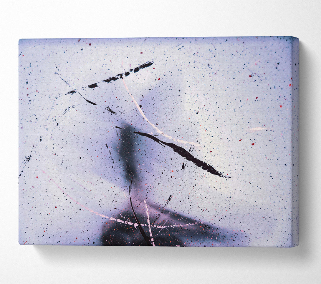  A Canvas Print of Lavender Dust Storms Canvas Print