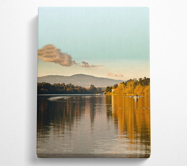  A Canvas Print of Calm Lake Canvas Art