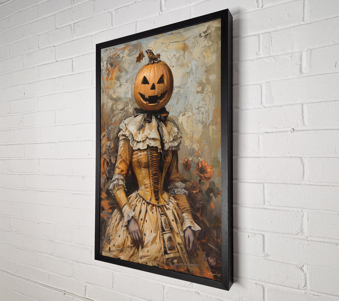  A Canvas Print of Autumn'S Golden Mask Canvas Wall Art