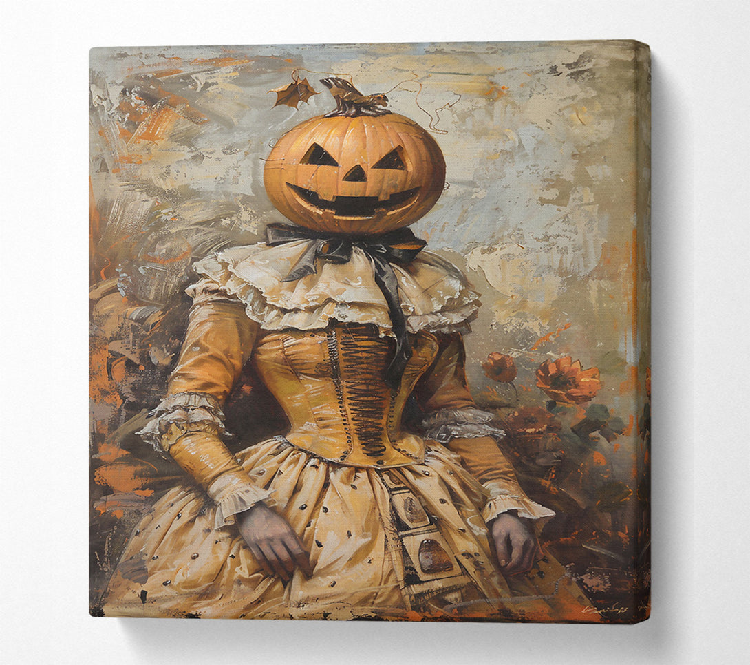  A Canvas Print of Autumn'S Golden Mask Canvas Wall Art