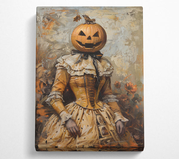  A Canvas Print of Autumn'S Golden Mask Canvas Wall Art