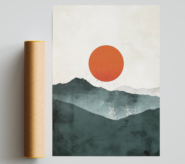 Crimson Mountain Dream Poster