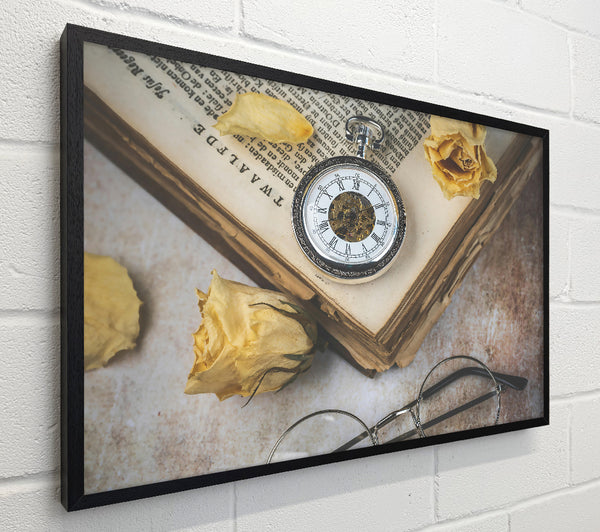 Pale Yellow Timepiece