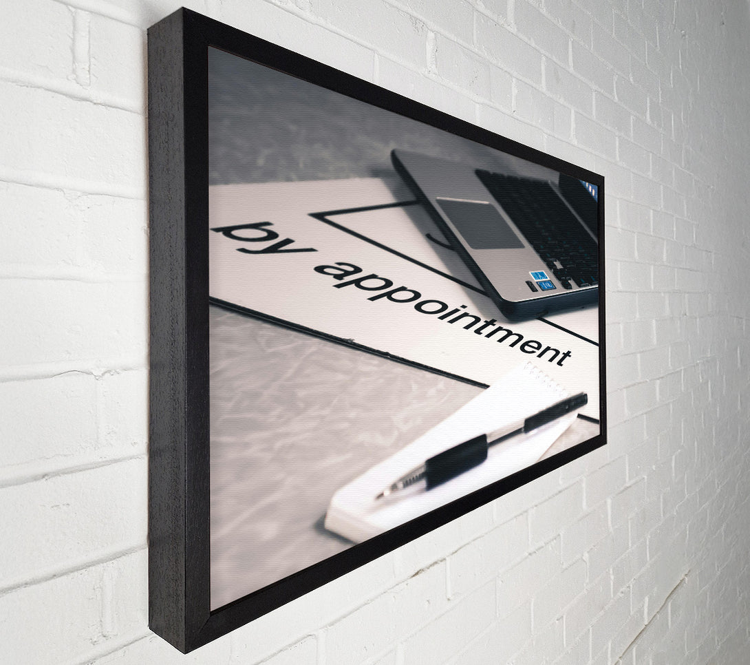  A Canvas Print of Silver By Appointment Canvas Print