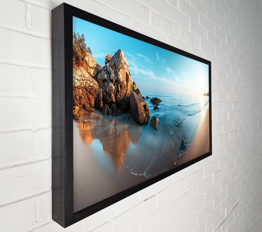  A Canvas Print of Calm Sea Canvas Print