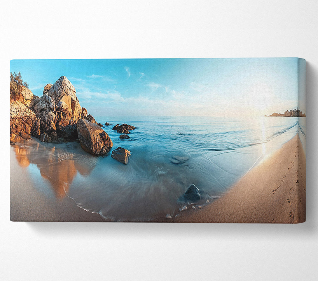  A Canvas Print of Calm Sea Canvas Print