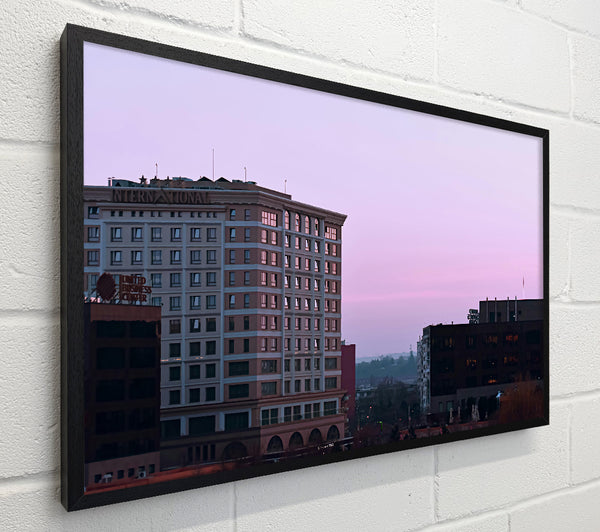 Pink City Skyline