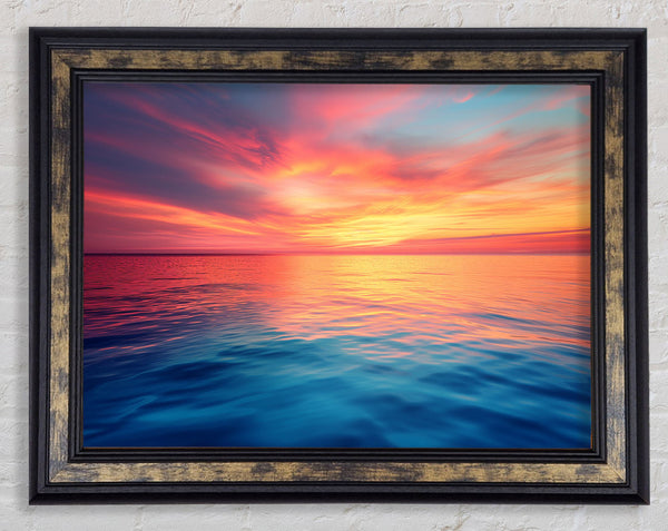 Calm Waters Framed Print