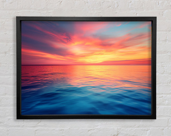 Calm Waters Framed Print
