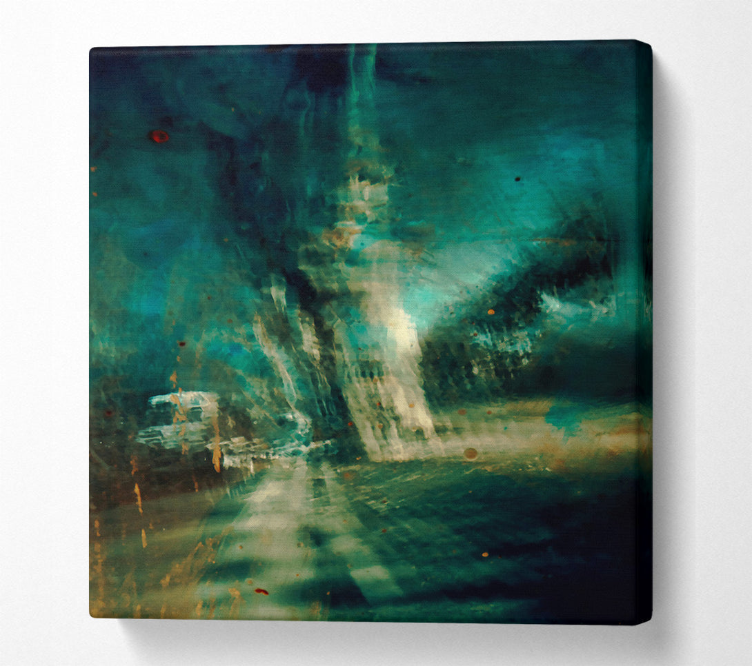  A Canvas Print of Emerald Forest Dreams Canvas Art