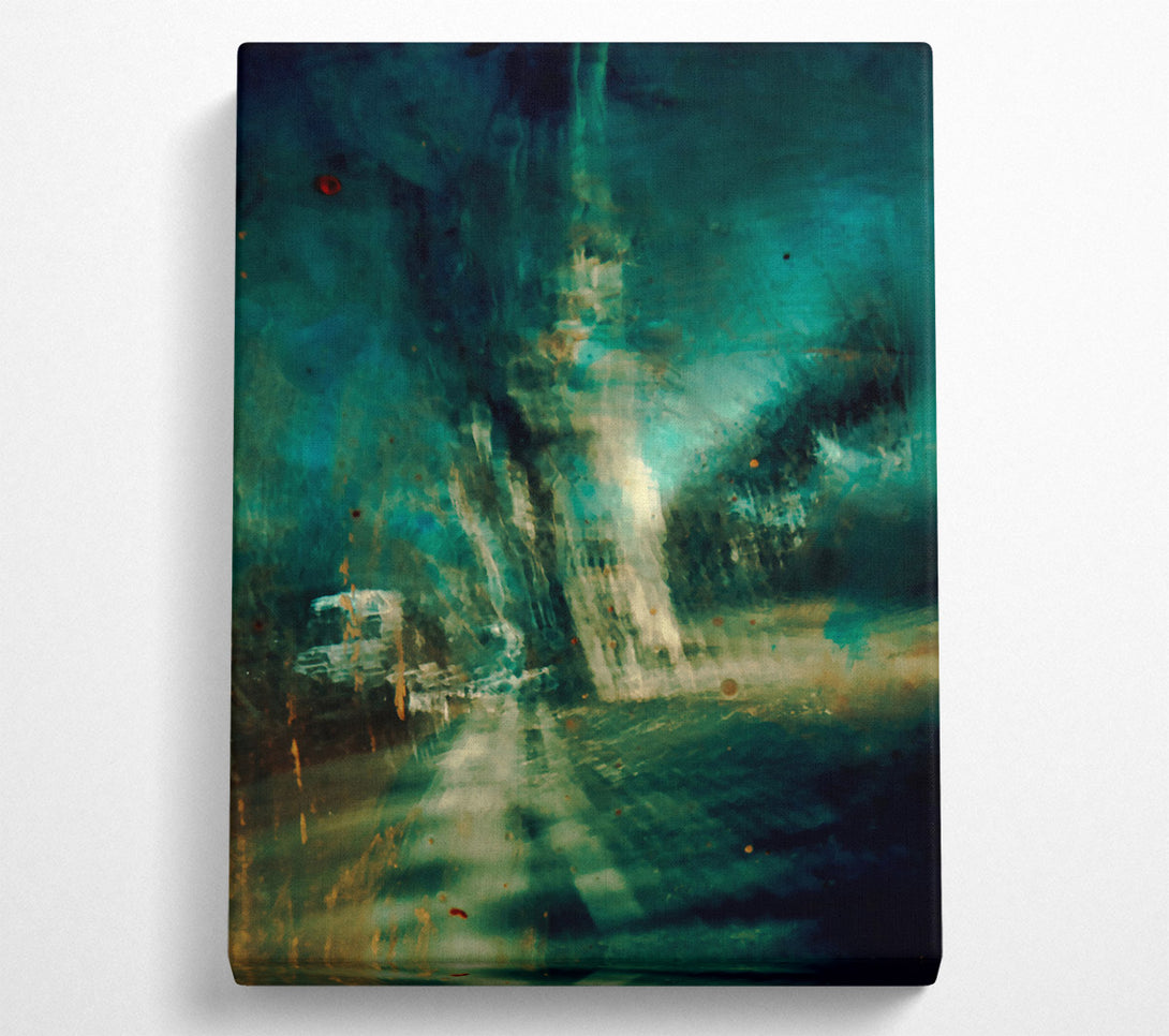  A Canvas Print of Emerald Forest Dreams Canvas Art