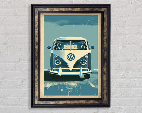 Camper Van Framed Print