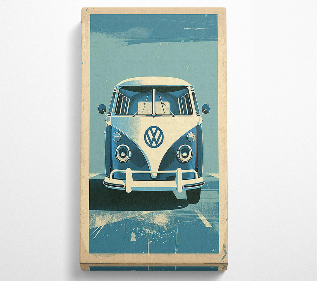  A Canvas Print of Camper Van Canvas Print