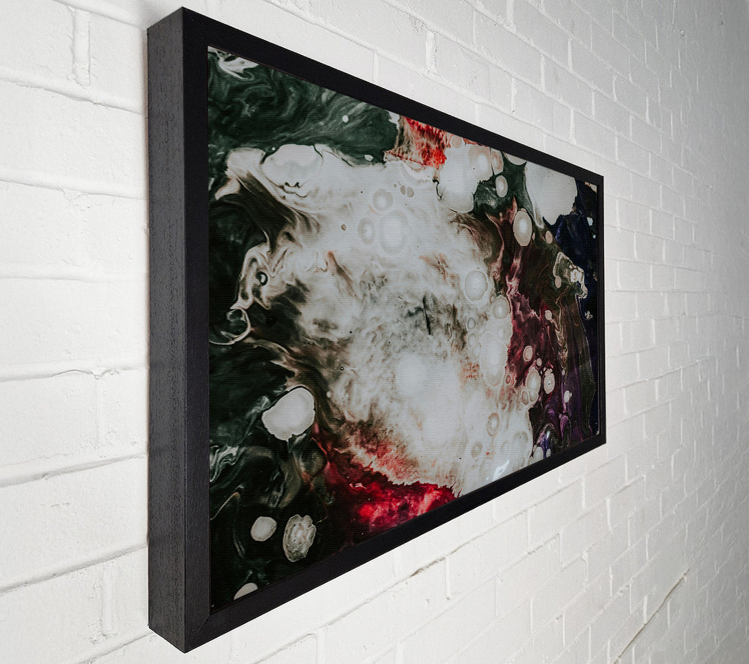  A Canvas Print of White Cosmic Swirls Canvas Art