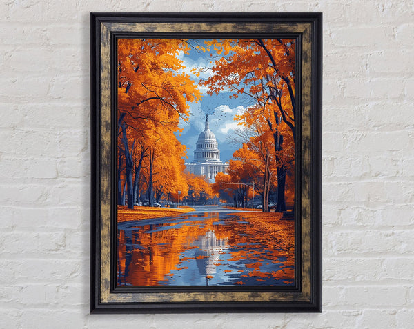 Capitol Building Framed Print