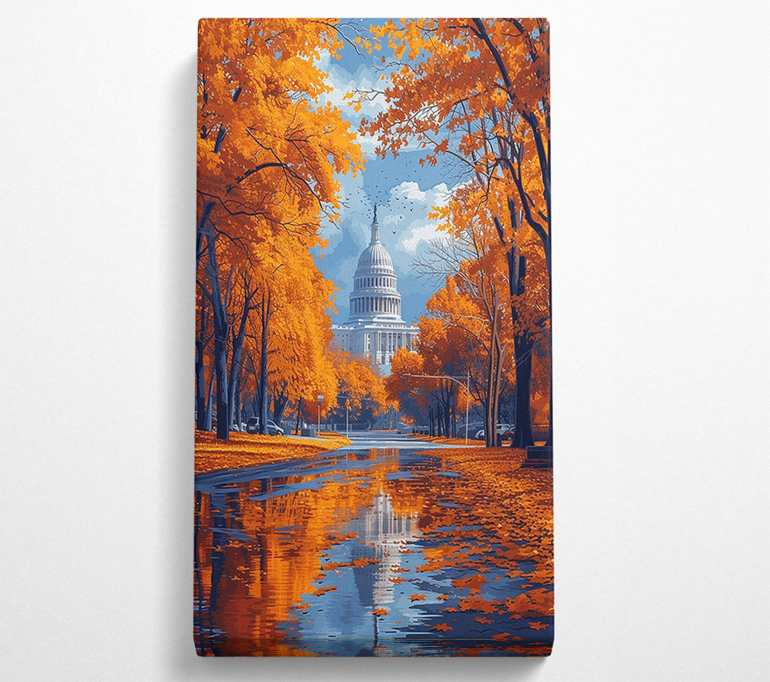  A Canvas Print of Capitol Building Canvas Art