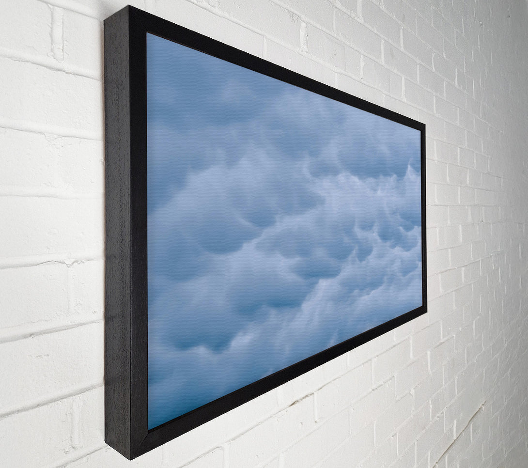  A Canvas Print of Azure Cloud Formations Canvas Print